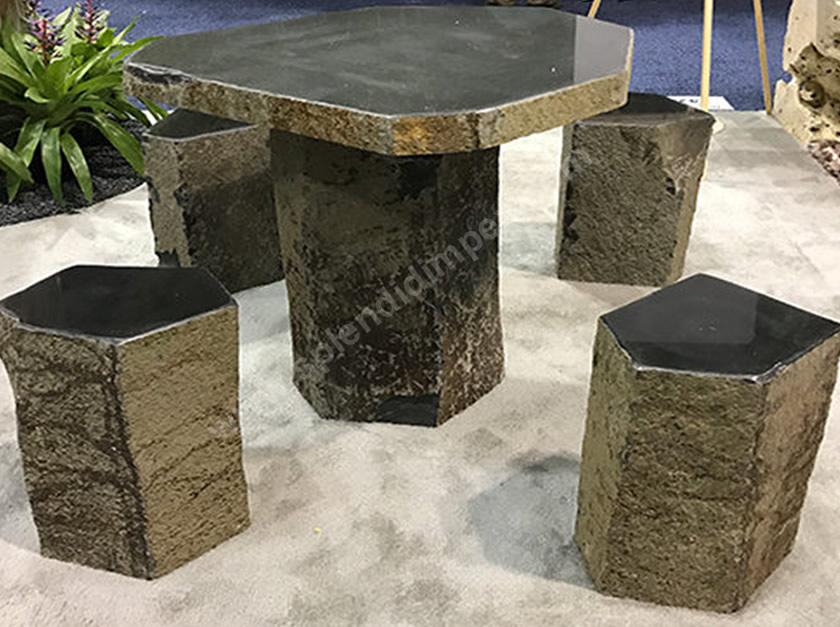 Jet Black Stone Artifacts