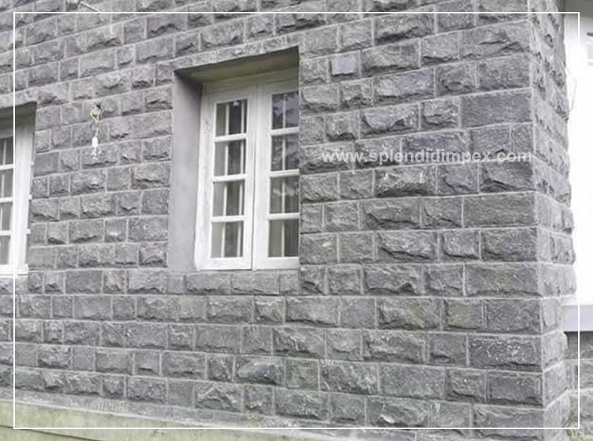 Jet Black Walling Stone