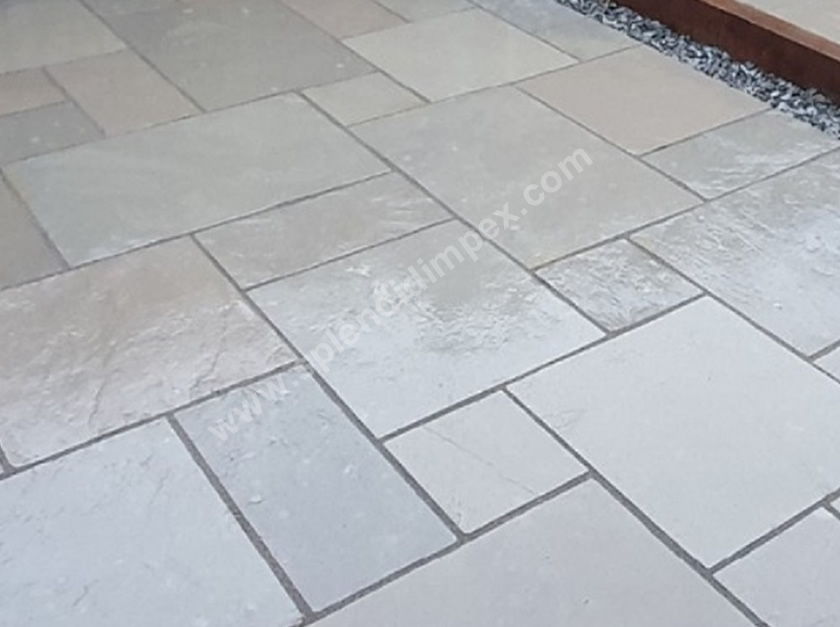 Kurnool Grey Limestone Natural Paving