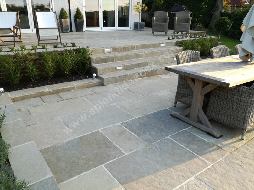 Limestone Tumbled Paving